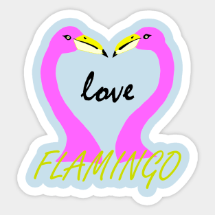 Flamingo Sticker